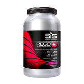 Science in Sport REGO Rapid Recovery+ powder in raspberry flavor for post-workout recovery with 20g protein and 22 servings.